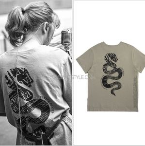 Taylor Swift Reputation tour snake t-shirt
